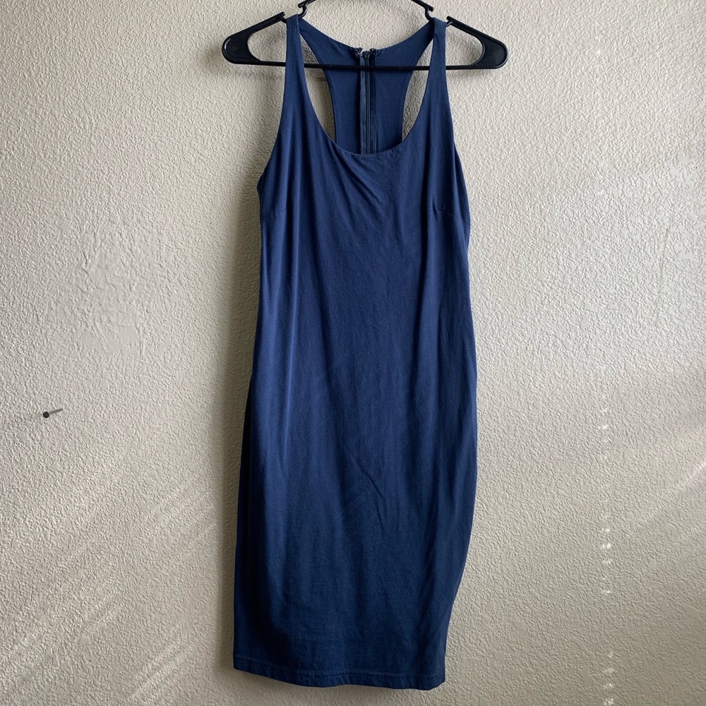 Navy Blue Bodycon Dress
